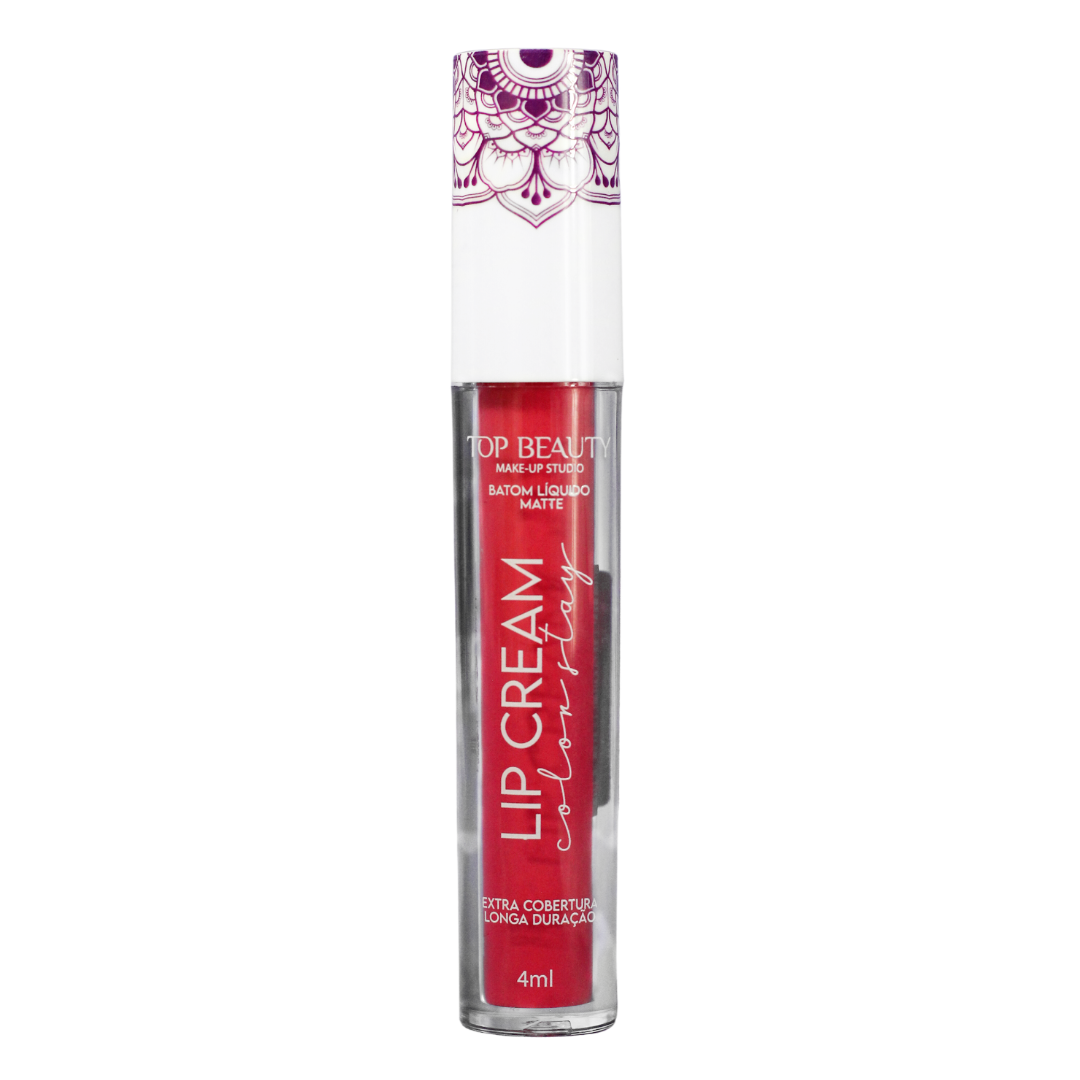 Batom Líquido Top Beauty Lip Cream Color ...