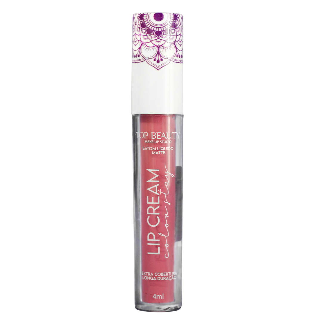 Batom Líquido Top Beauty Lip Cream Color ...