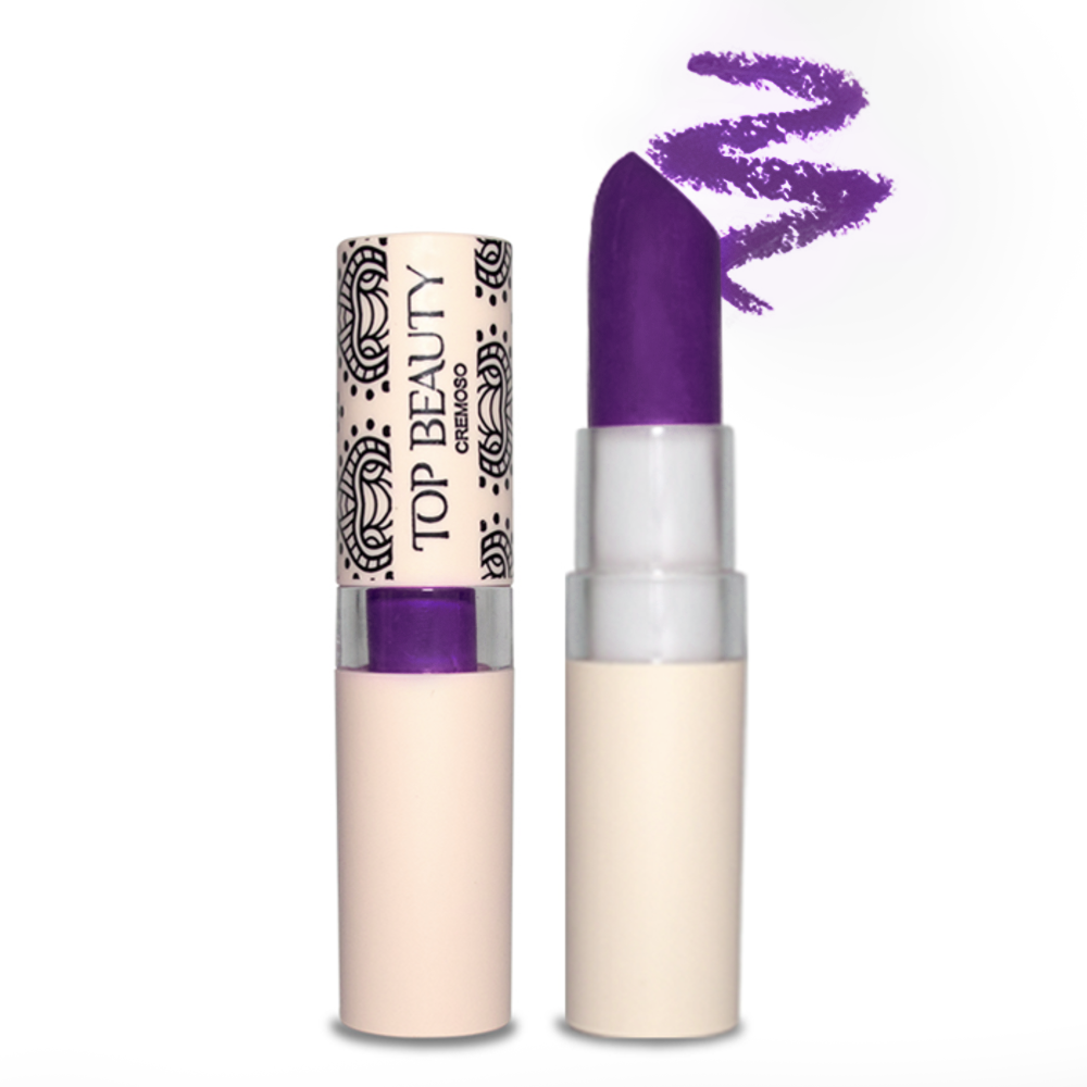 Batom Tradicional Top Beauty 3,5g - Cor 25