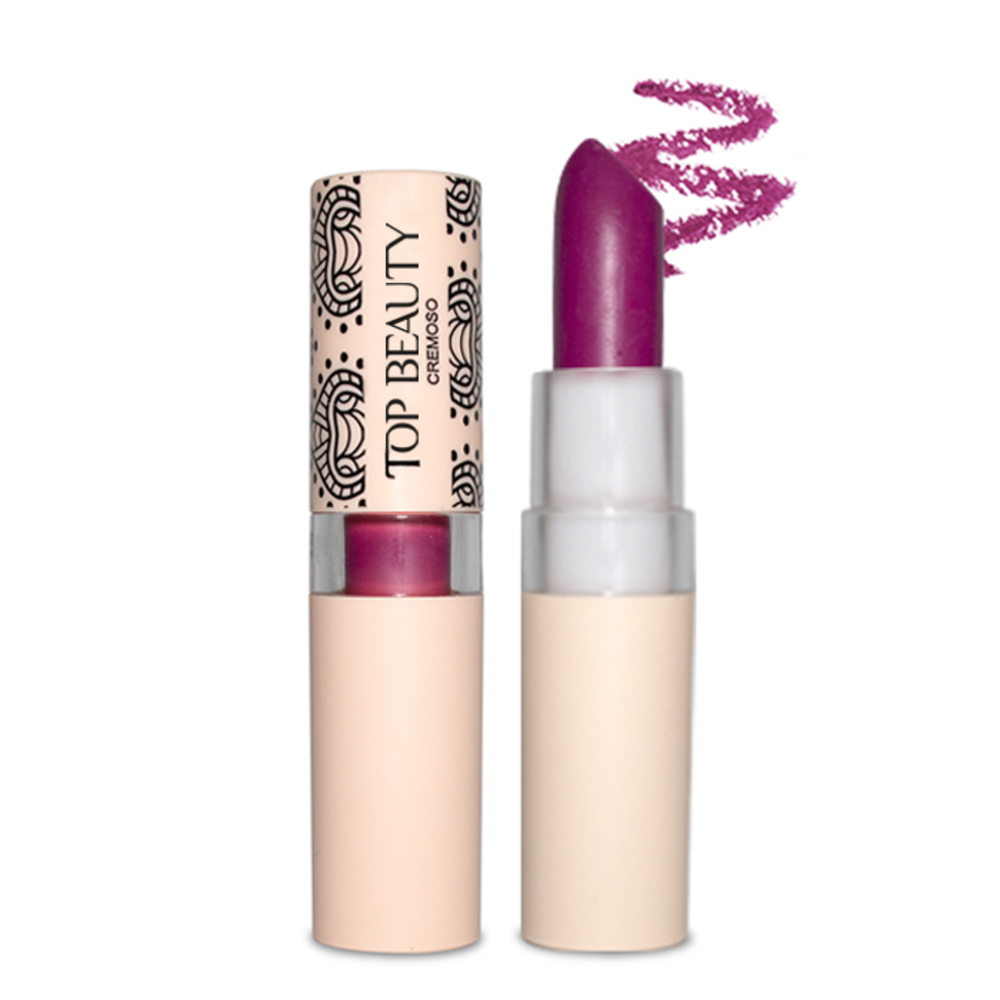 Batom Tradicional Top Beauty 3,5g - Cor 19