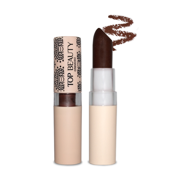 Batom Tradicional Top Beauty 3,5g - Cor 10