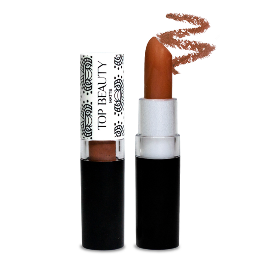 Batom Matte Dry Lip Top Beauty 3,5g - Cor 18