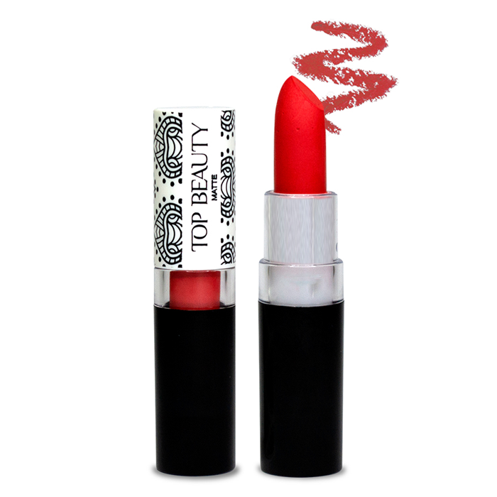 Batom Matte Dry Lip Top Beauty 3,5g - Cor 16