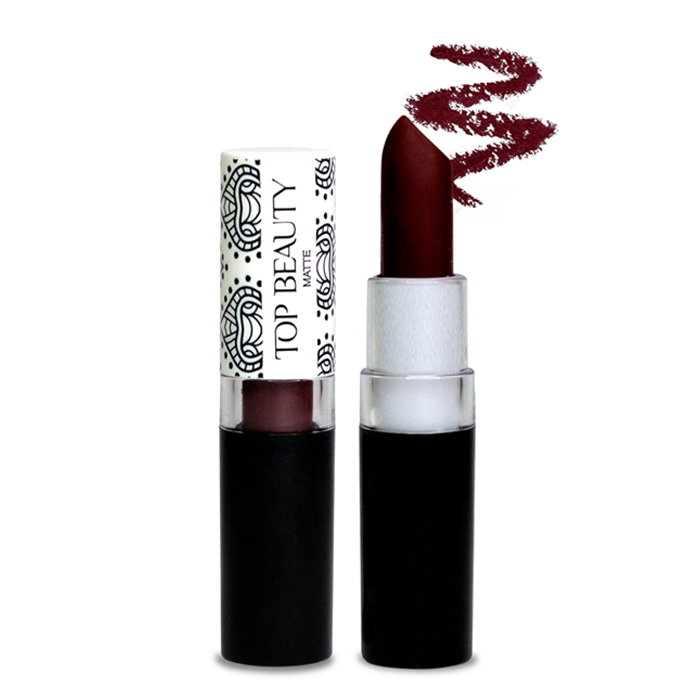 Batom Matte Dry Lip Top Beauty 3,5g - Cor 12