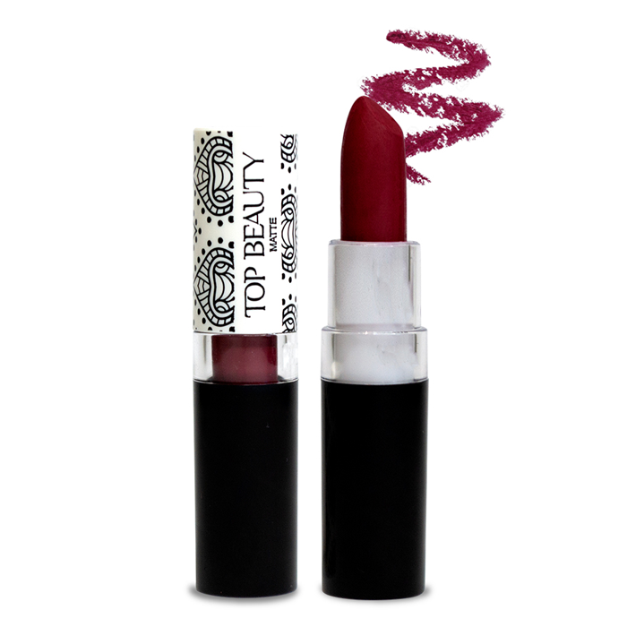 Batom Matte Dry Lip Top Beauty 3,5g - Cor 03