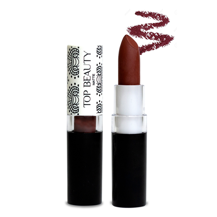 Batom Matte Dry Lip Top Beauty 3,5g - Cor 02