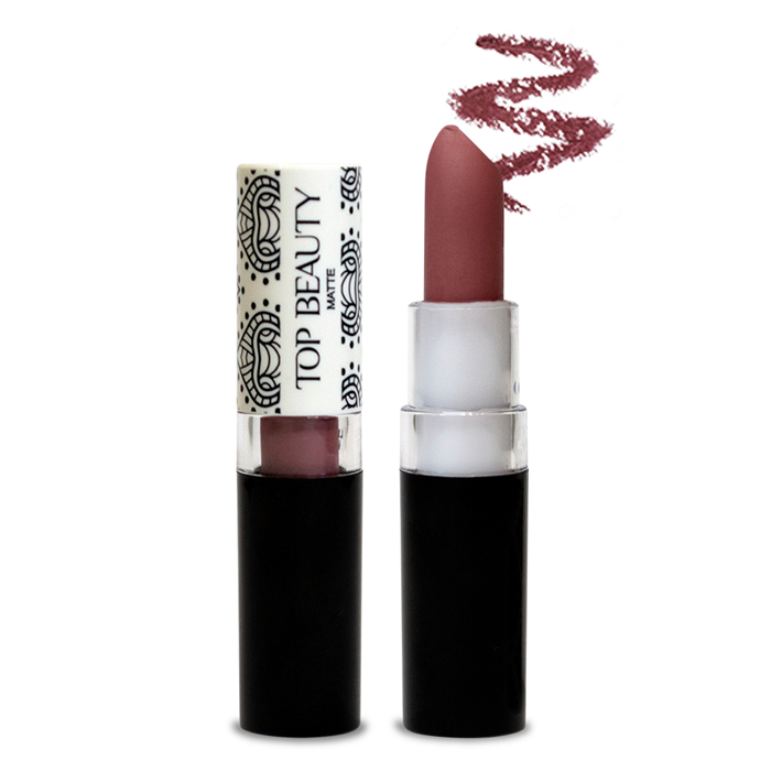 Batom Matte Dry Lip Top Beauty 3,5g - Cor 01