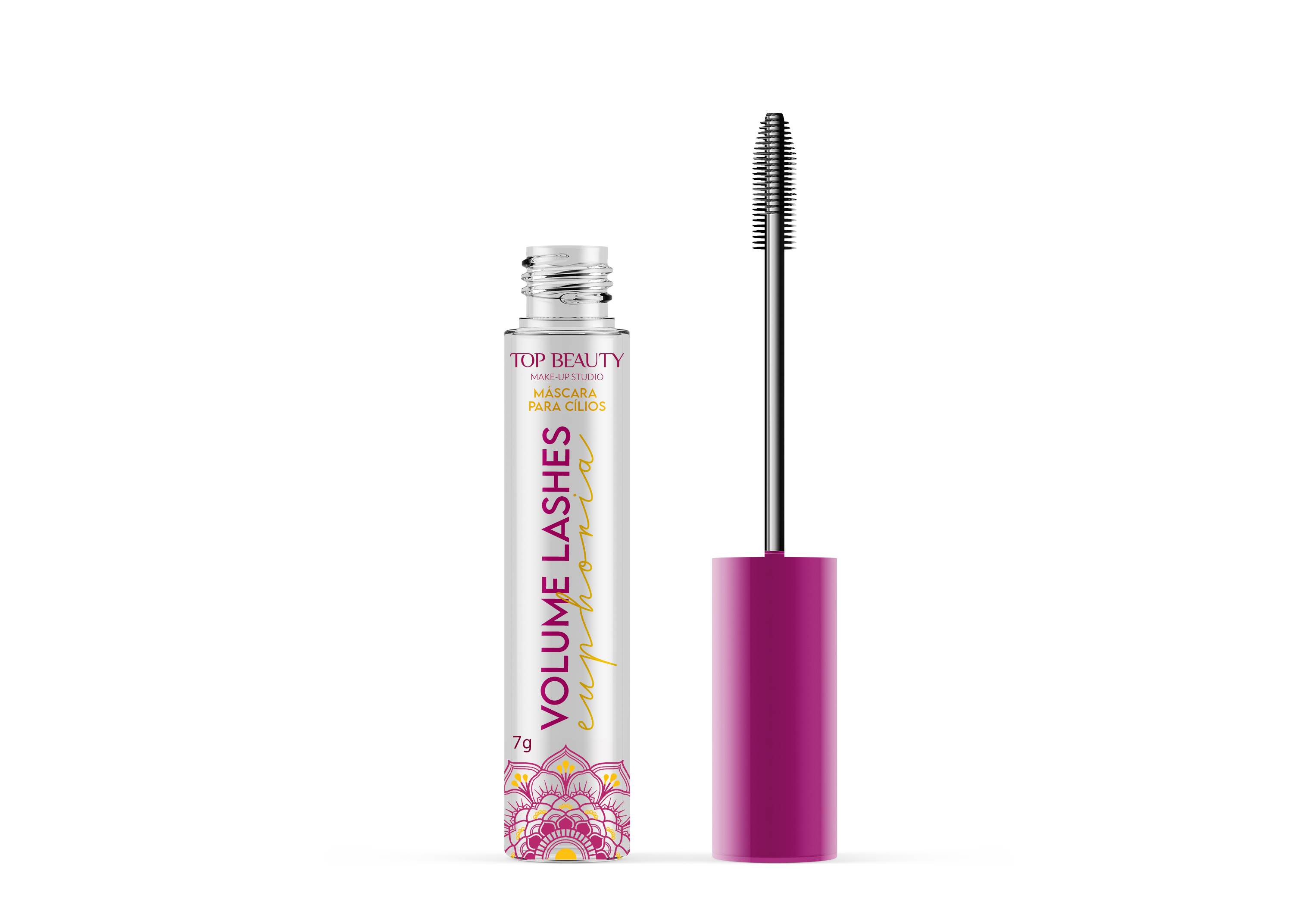 Máscara para Cílios Top Beauty - Volume L...