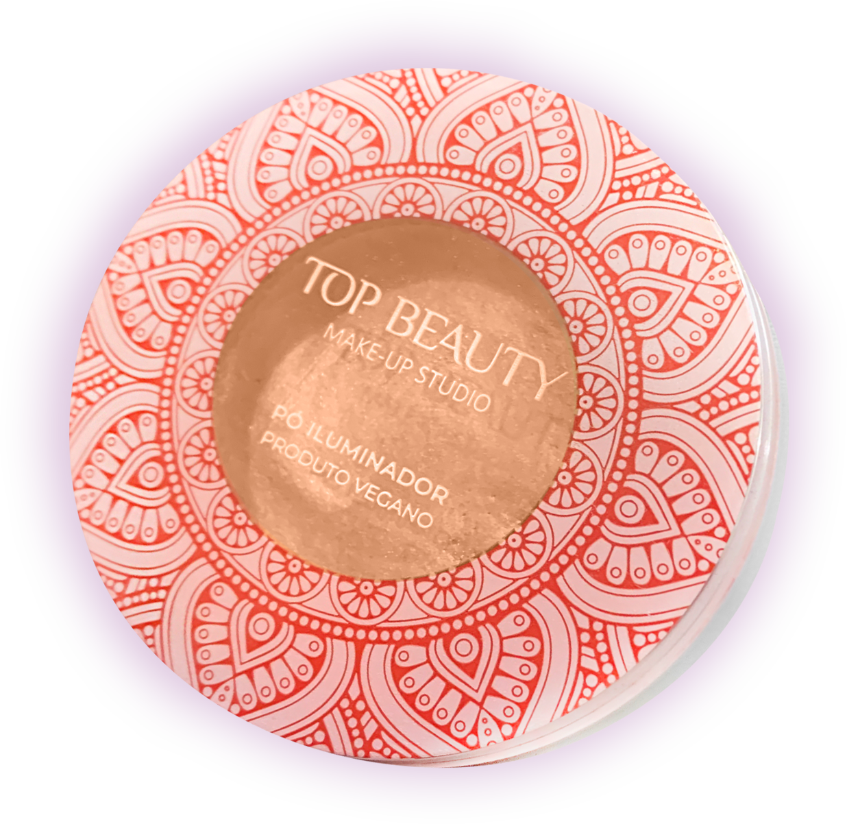 Pó Iluminador Top Beauty - Dourado