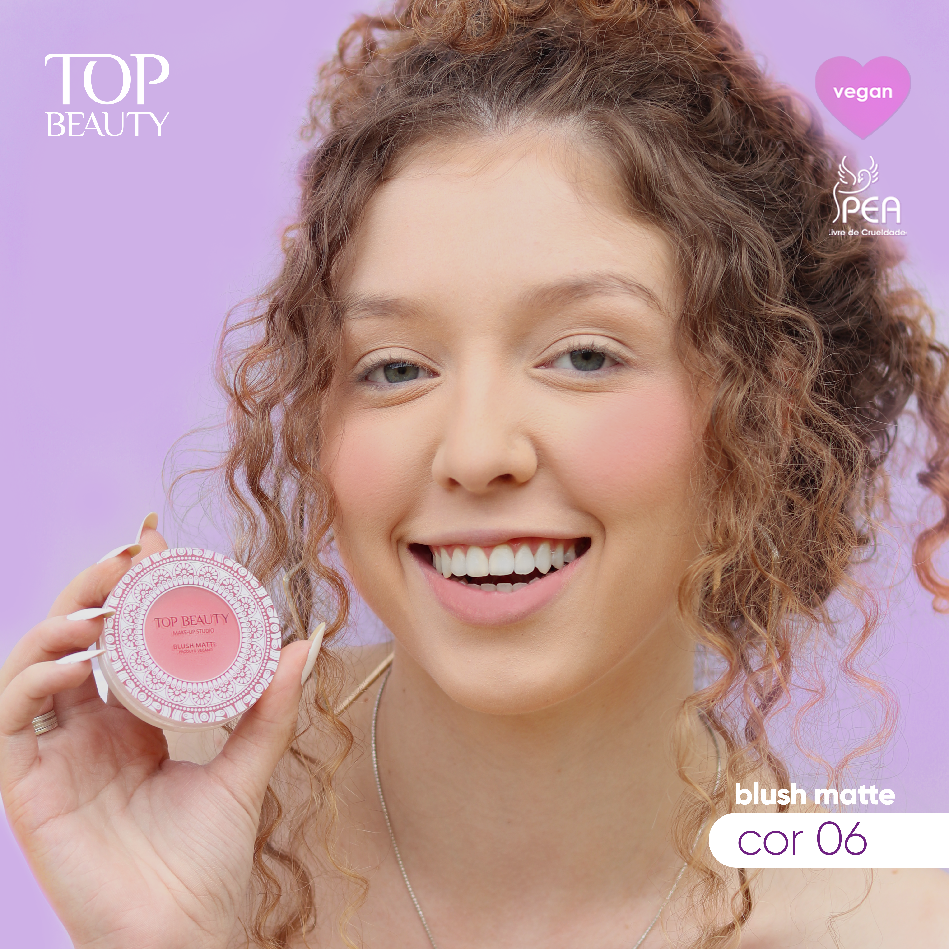 Blush Top Beauty 4,5g - Cor 06