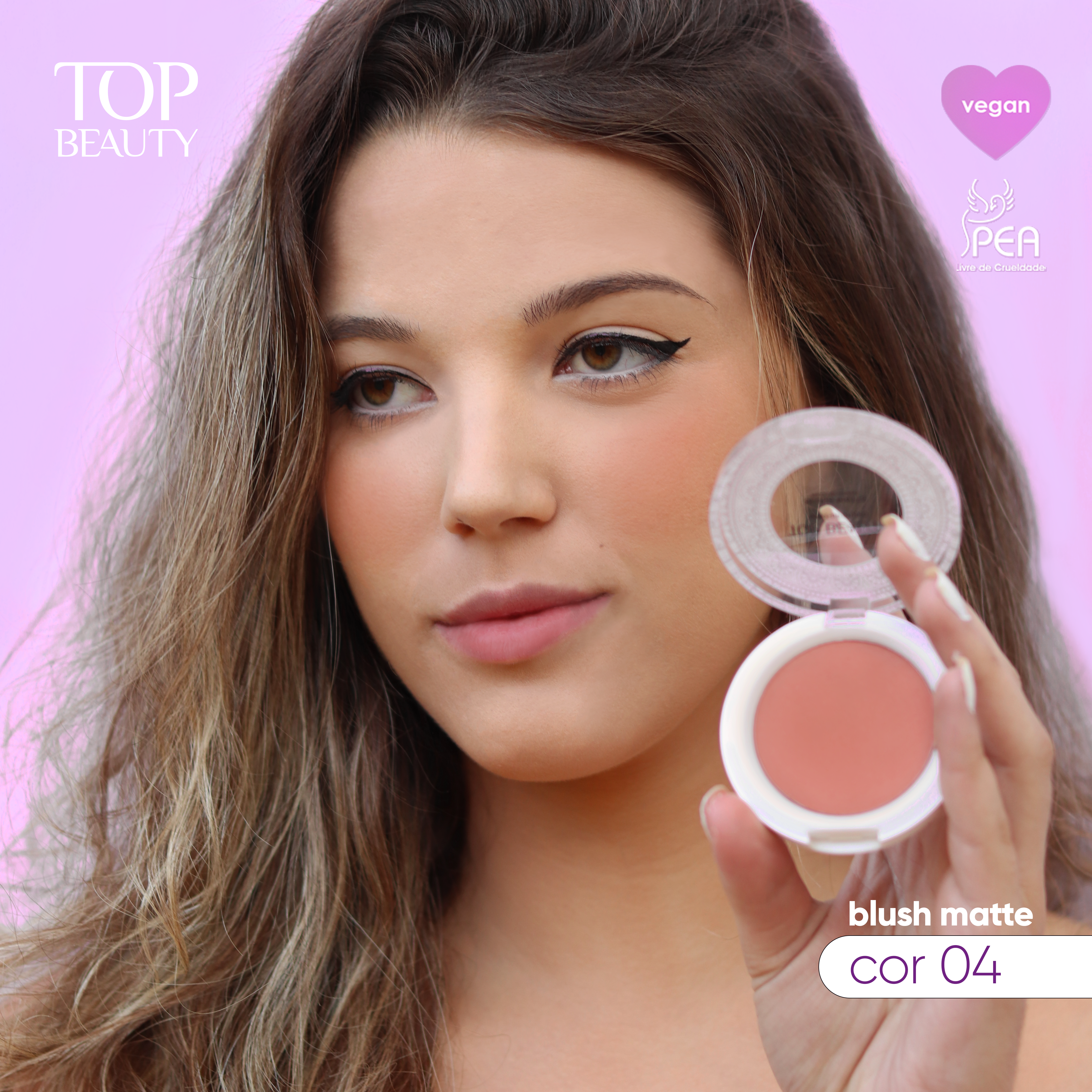 Blush Top Beauty 4,5g - Cor 04