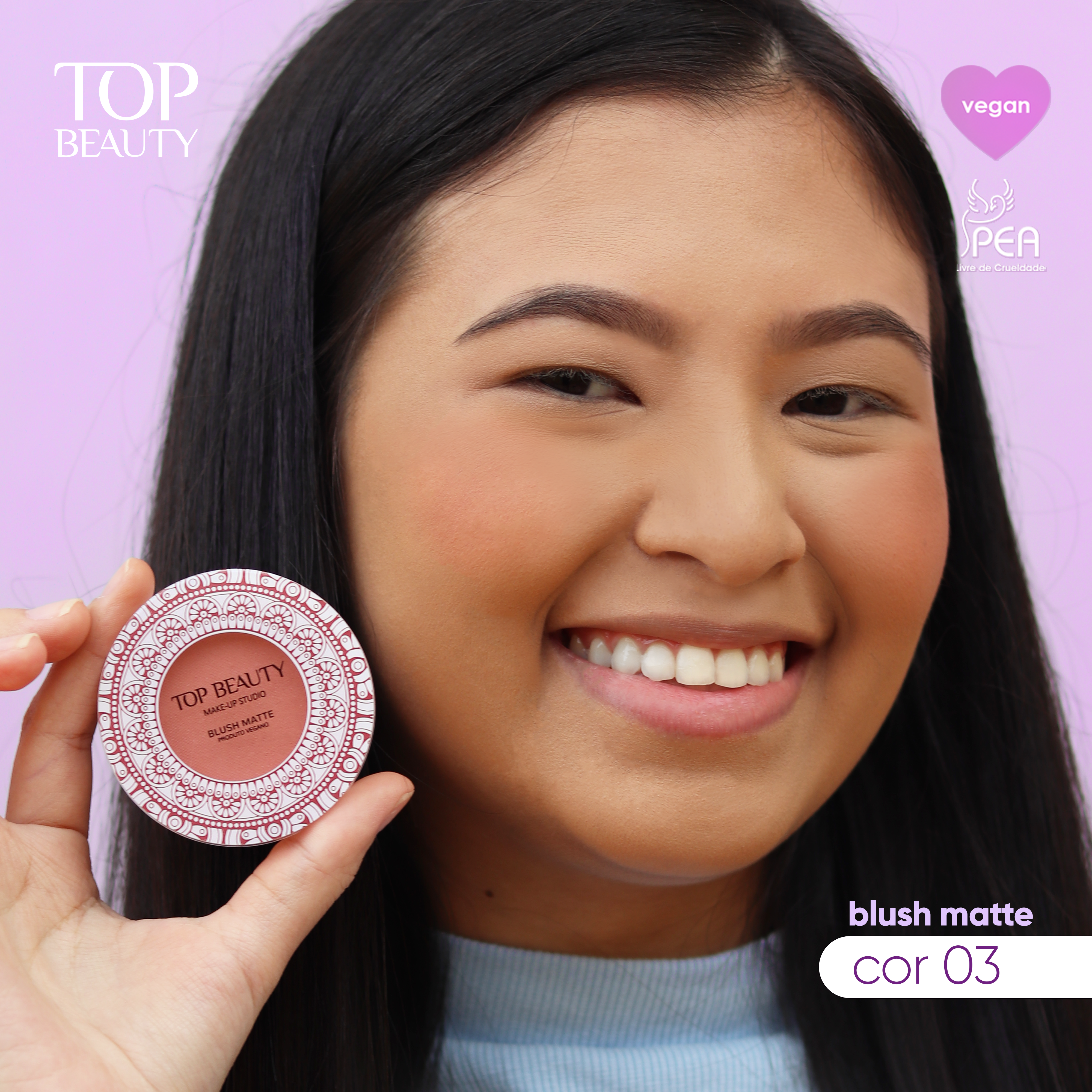 Blush Top Beauty 4,5g - Cor 03