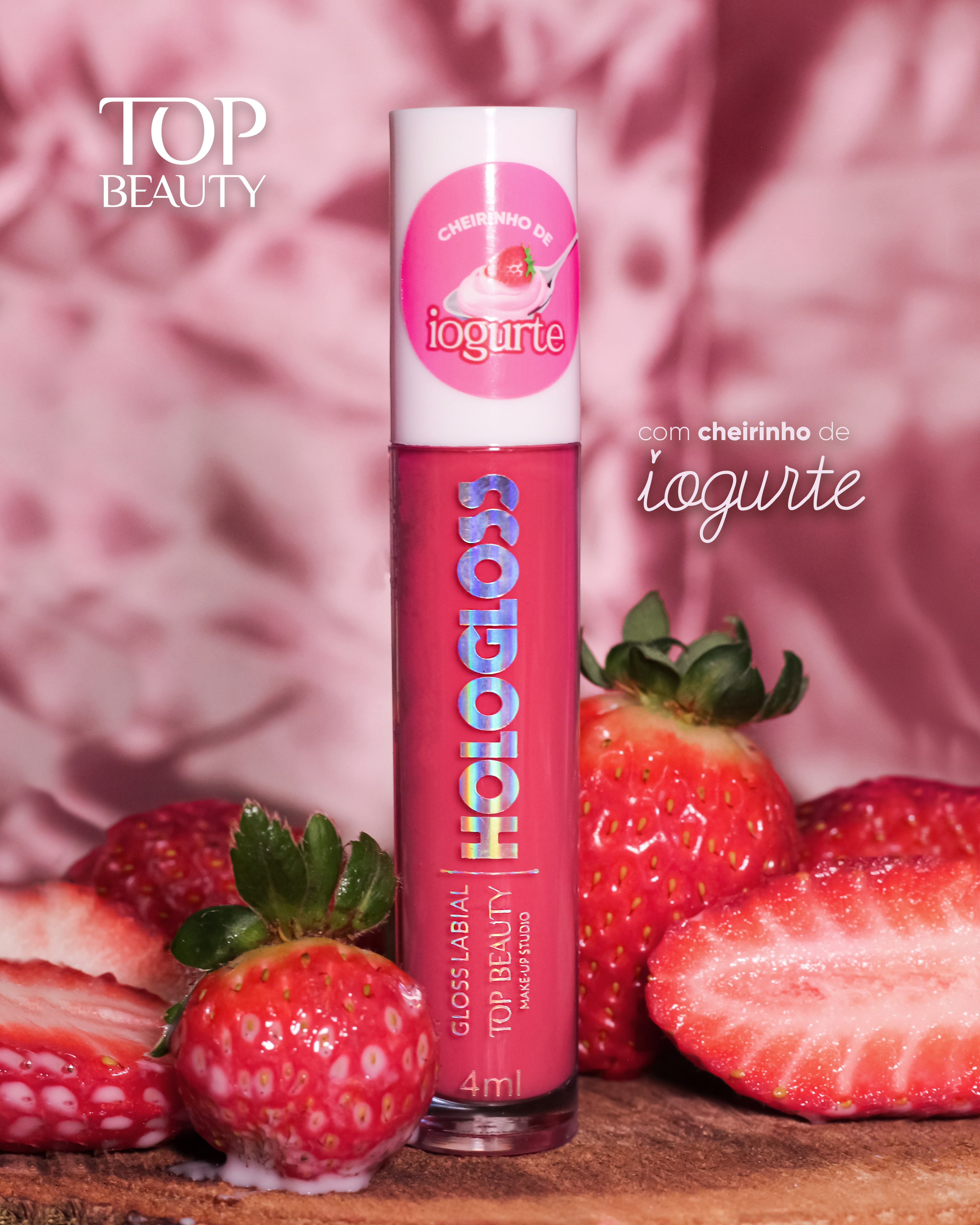 Hologloss Cheirinho - Iogurte - Cor 18