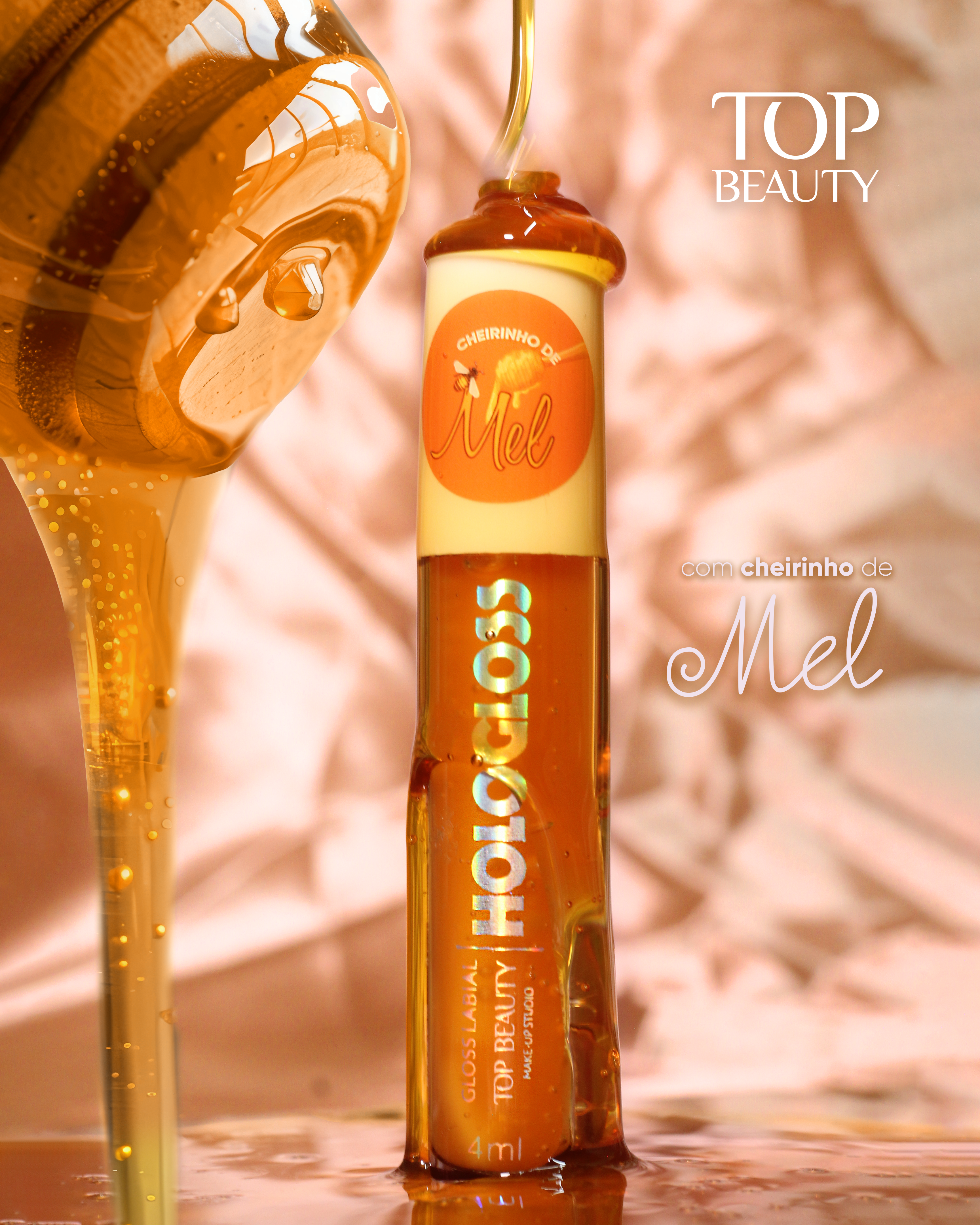Hologloss Cheirinho - Mel - Cor 14