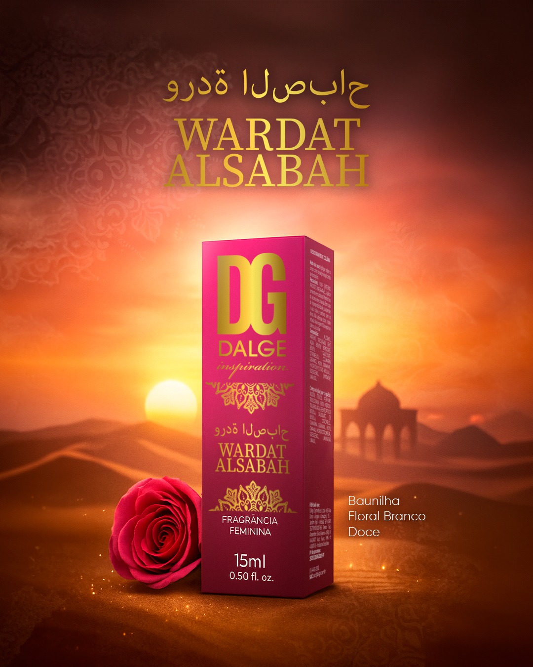 Perfume Desodorante Dalge 15ml WARDAT ALS...