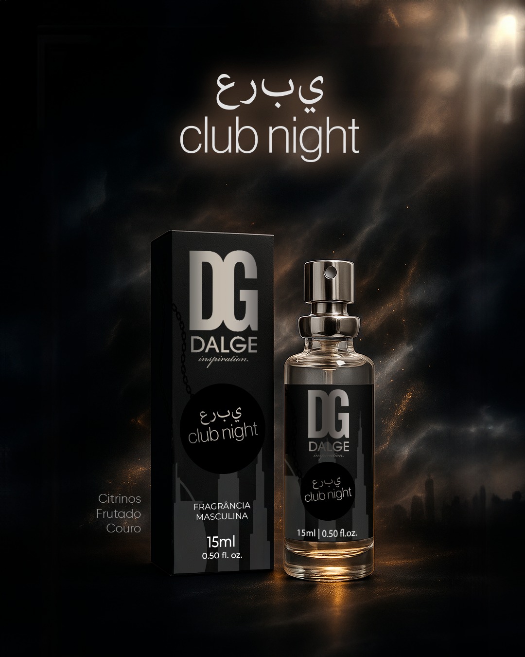 Perfume Desodorante Dalge 15ml CLUB NIGHT