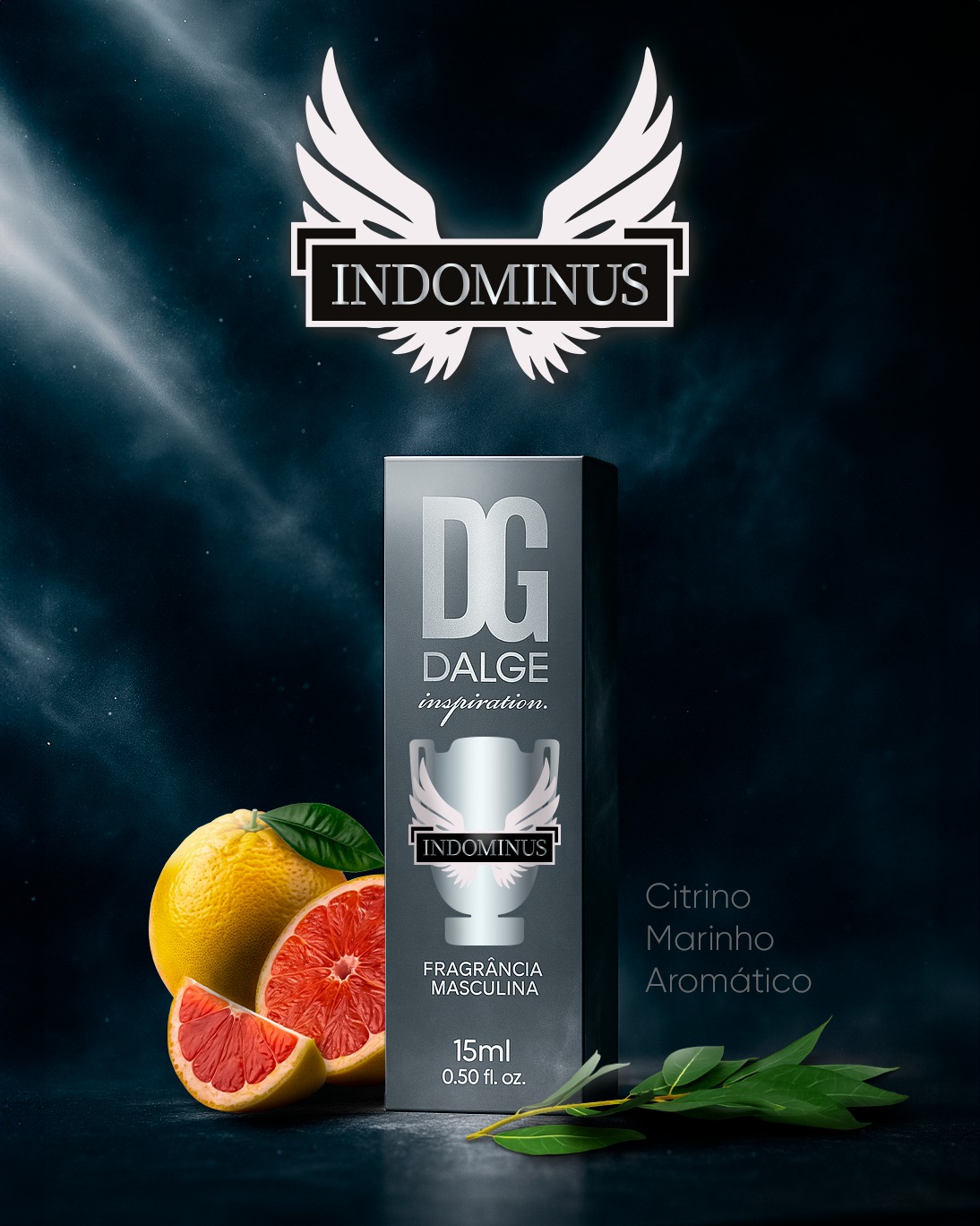 Perfume Desodorante Dalge 15ml INDOMINUS