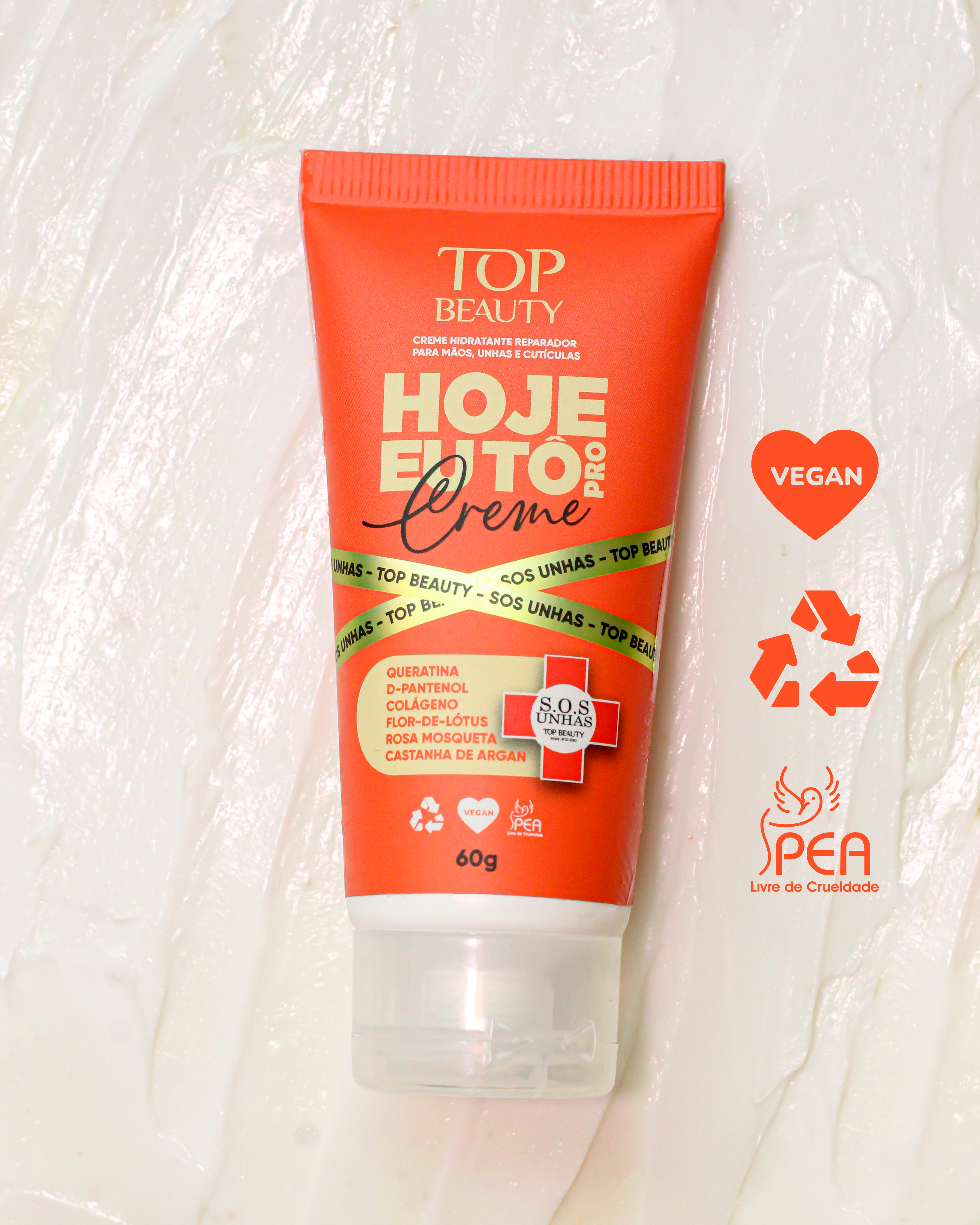 Creme Hidratante para Mãos 60g - SOS Unha...