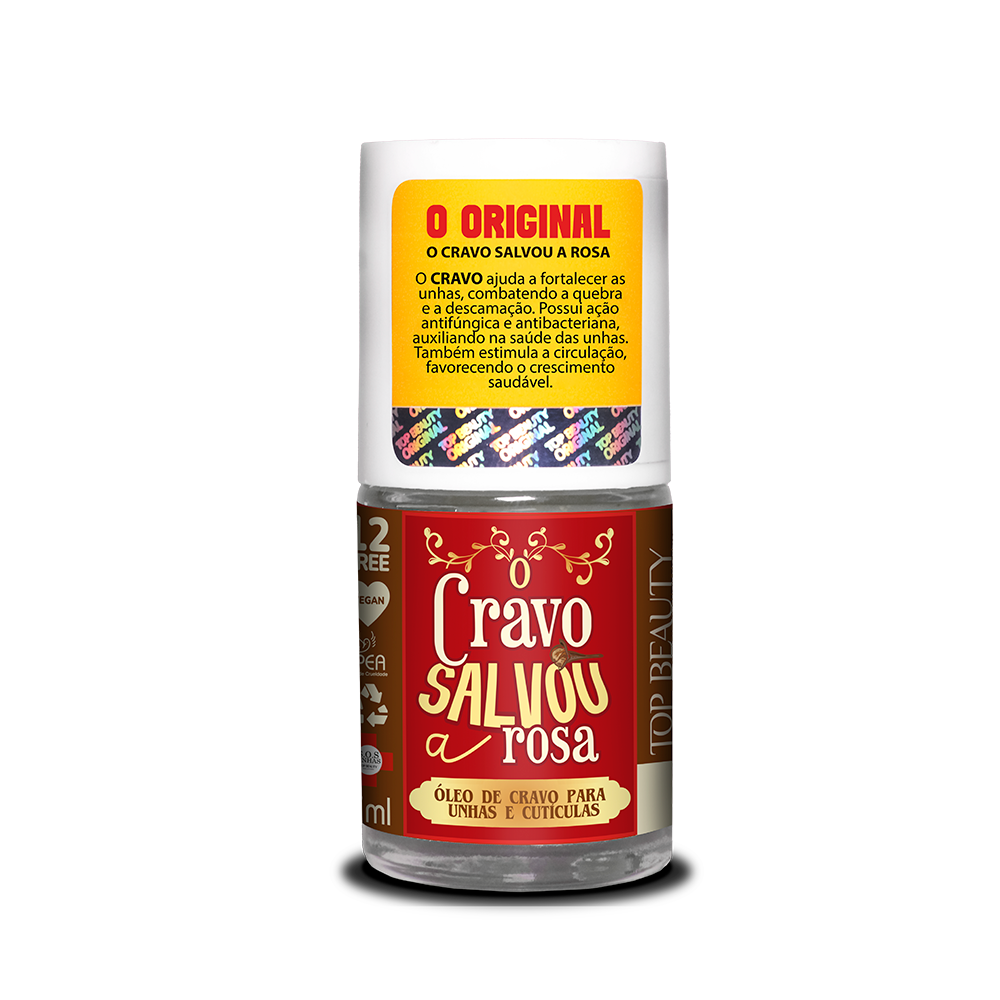 Óleo SOS Unhas - O Cravo Salvou a Rosa - ...